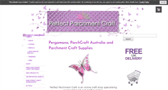Desktop Screenshot of perfectparchmentcraft.com
